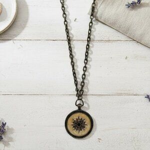 Robert Rose Bronze Necklace